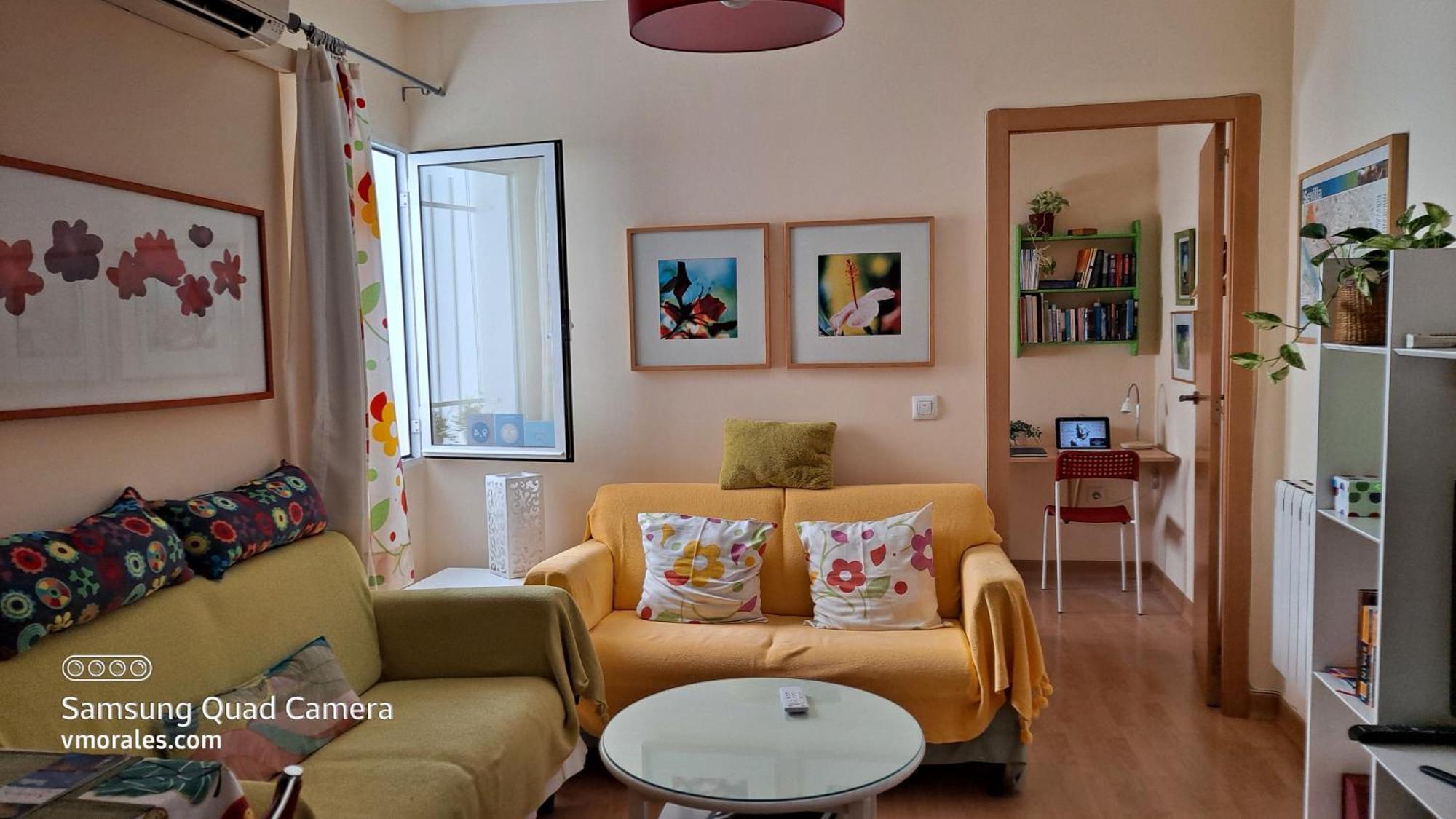 Apartamento Verde, Tranquilo, 2 D, Parking Opcional Sevilla Eksteriør bilde