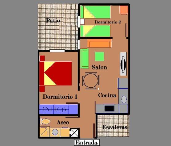 Apartamento Verde, Tranquilo, 2 D, Parking Opcional Sevilla Eksteriør bilde